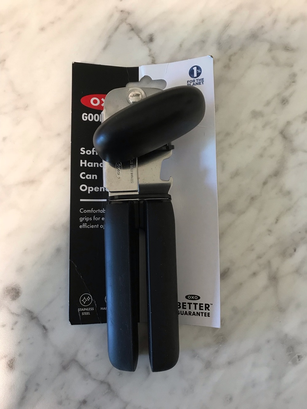 OXO Good Grips Soft Handled Can Opener With Bottle Opener